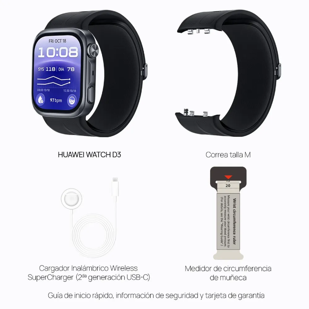 Huawei Watch D3 Negro, foto 11