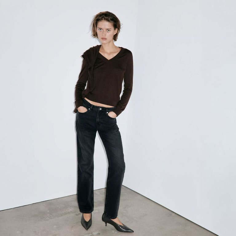 Jeans Matilda Rectos Tiro Alto Mujer
