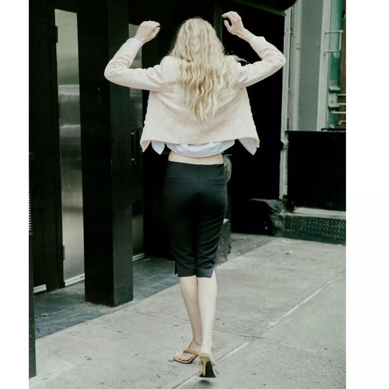 Pantalón Capri Slim Mujer