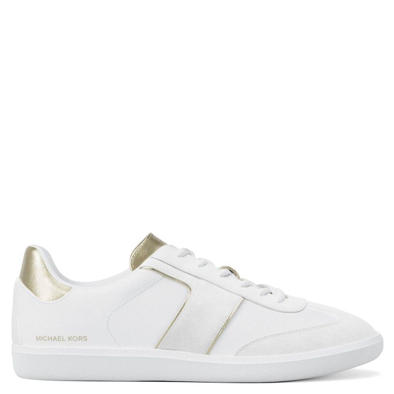 Zapatilla Urbana Mujer Cuero Naranjo