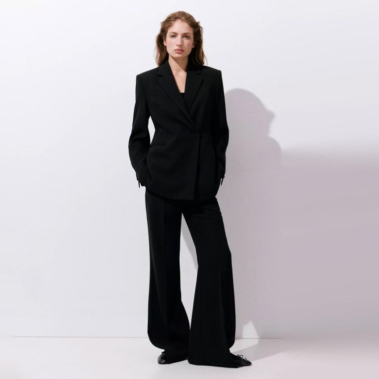 Pantalón Traje Tiro Alto Mujer