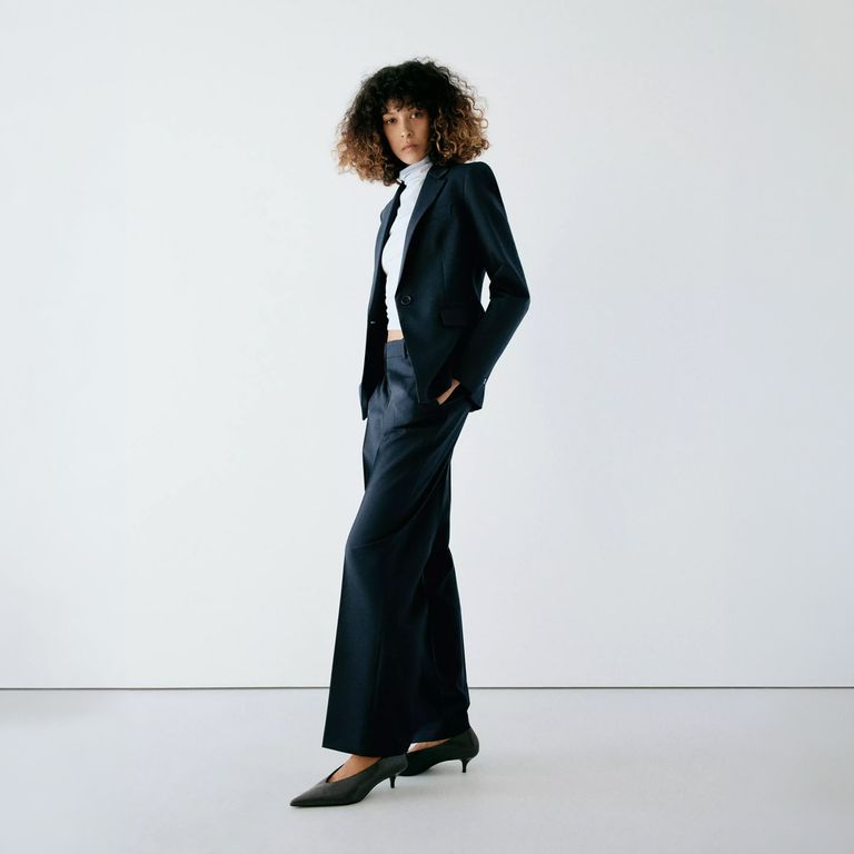 Pantalón Recto Traje Mujer