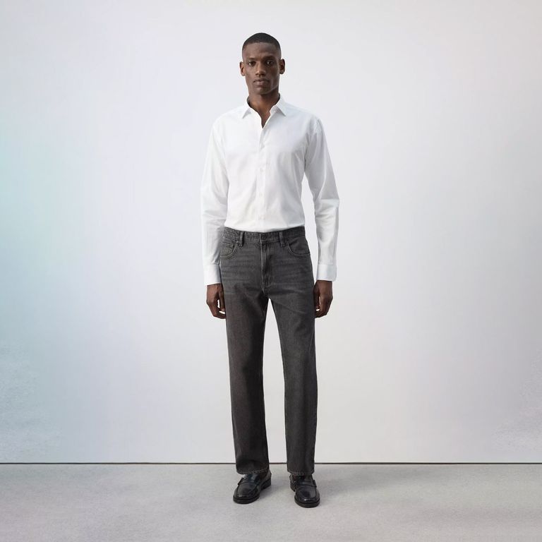 Jeans Moby Relaxed Fit Lavado Oscuro Hombre