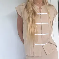 VDAMIANI - Blusa Noah Alamares Mujer