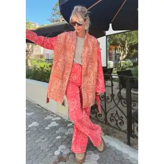 VDAMIANI - Pantalón Bandana Algodón Mujer