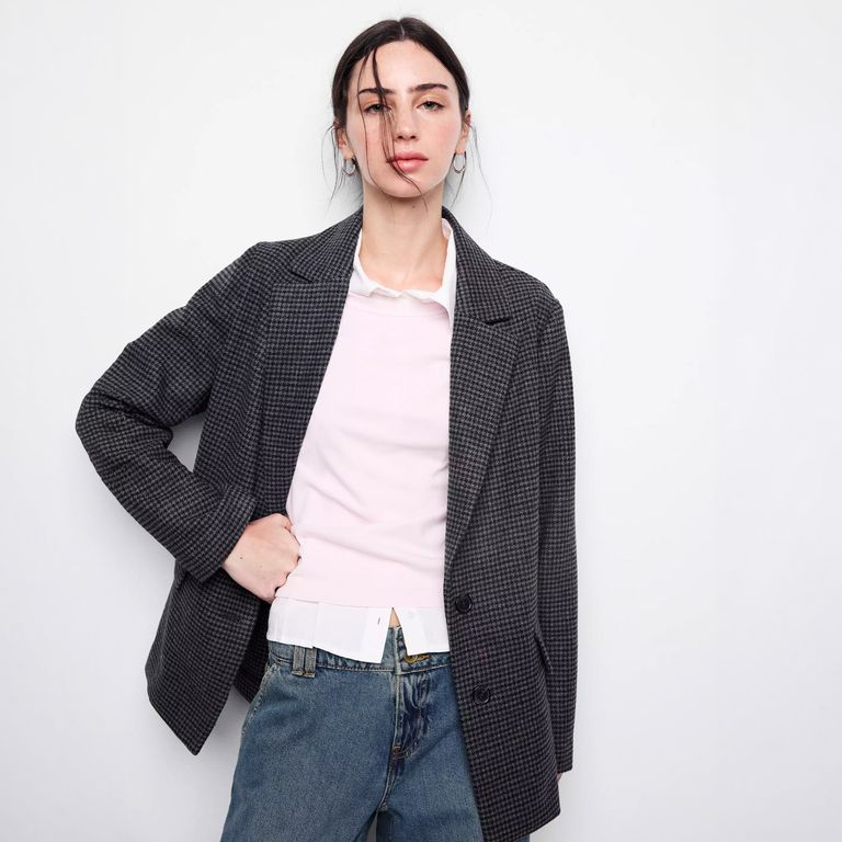 Blazer Mezcla Lana Niña