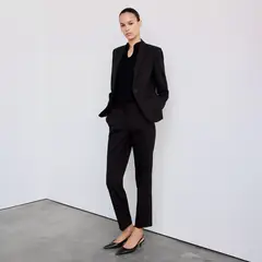 MANGO - Blazer Traje Entallada Mujer
