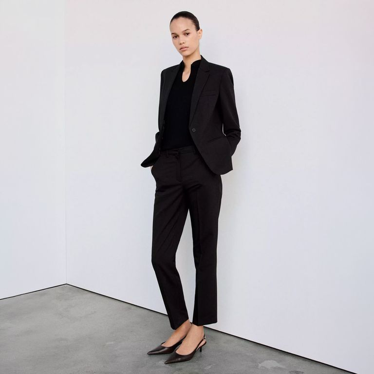 Blazer Traje Entallada Mujer