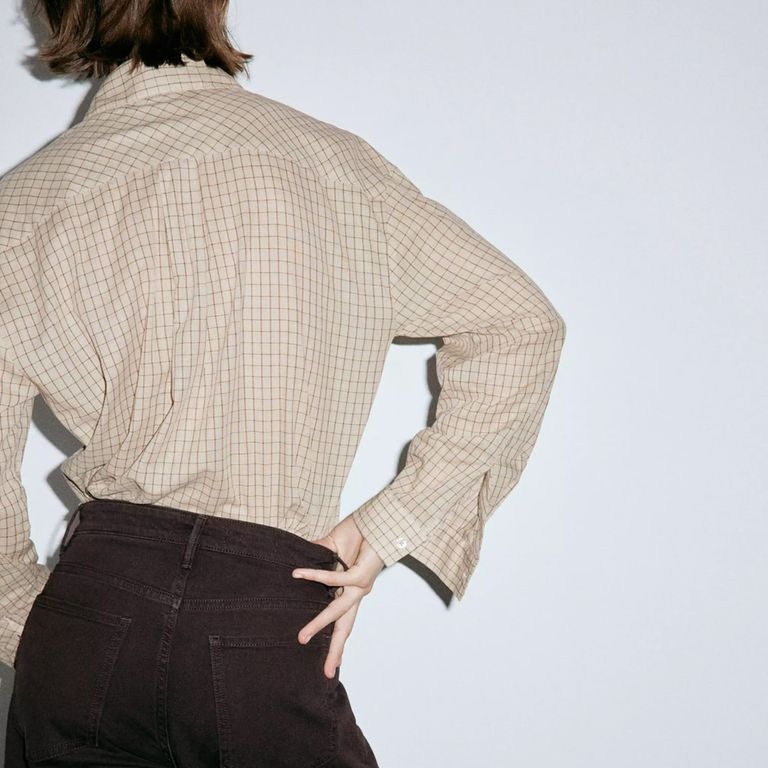 Jeans Wide Leg Tiro Alto Mujer