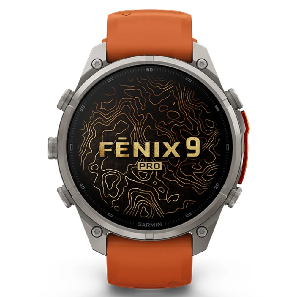 Smartwatch Fenix 9 Pro 47Mm Amoled Titanio - Naranjo, foto 5