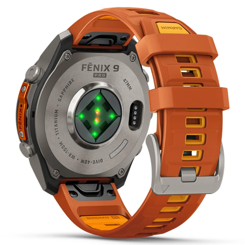 Smartwatch Fenix 9 Pro 47Mm Amoled Titanio - Naranjo, foto 6
