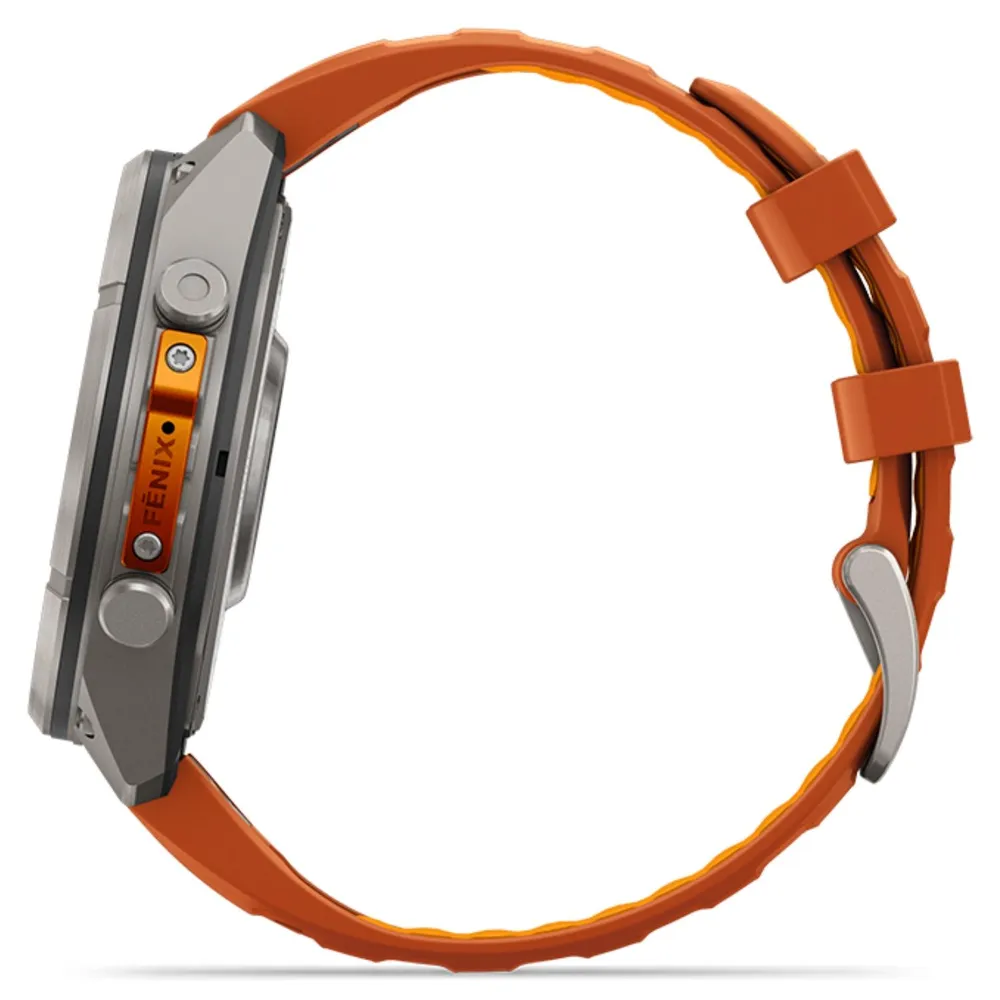 Smartwatch Fenix 9 Pro 47Mm Amoled Titanio - Naranjo, foto 7