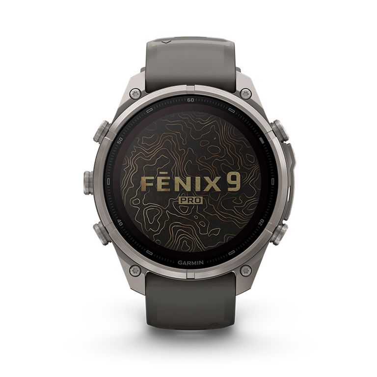 Smartwatch Fenix 9 Pro 47Mm Solar Titanio Gray Pebble/Plata