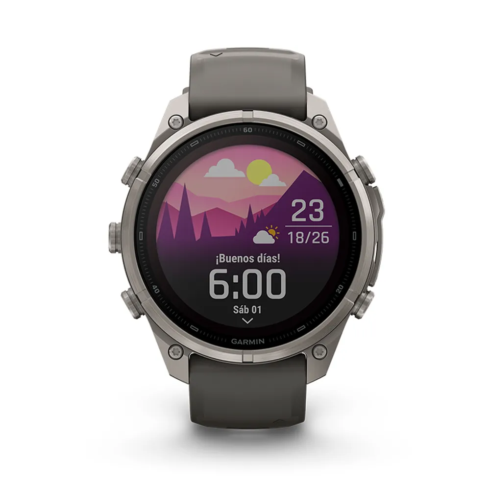 Smartwatch Fenix 9 Pro 47Mm Solar Titanio Gray Pebble/Plata, foto 2