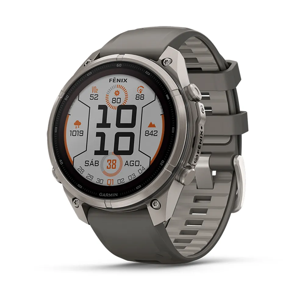 Smartwatch Fenix 9 Pro 47Mm Solar Titanio Gray Pebble/Plata, foto 3