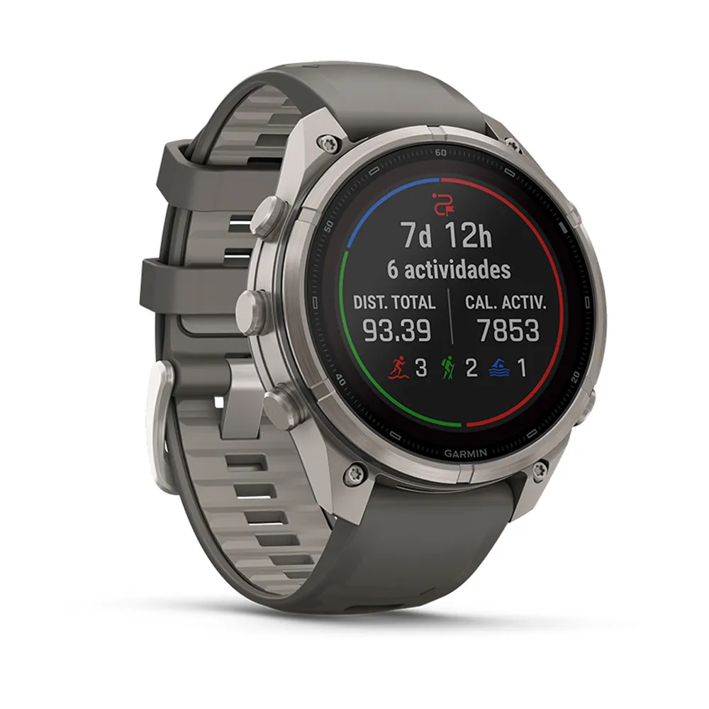 Smartwatch Fenix 9 Pro 47Mm Solar Titanio Gray Pebble/Plata, foto 4