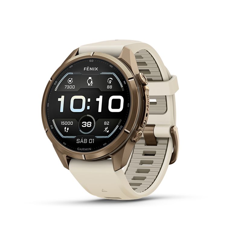 Smartwatch Fenix 9 Pro 43Mm Amoled Titanio Dorado Crema