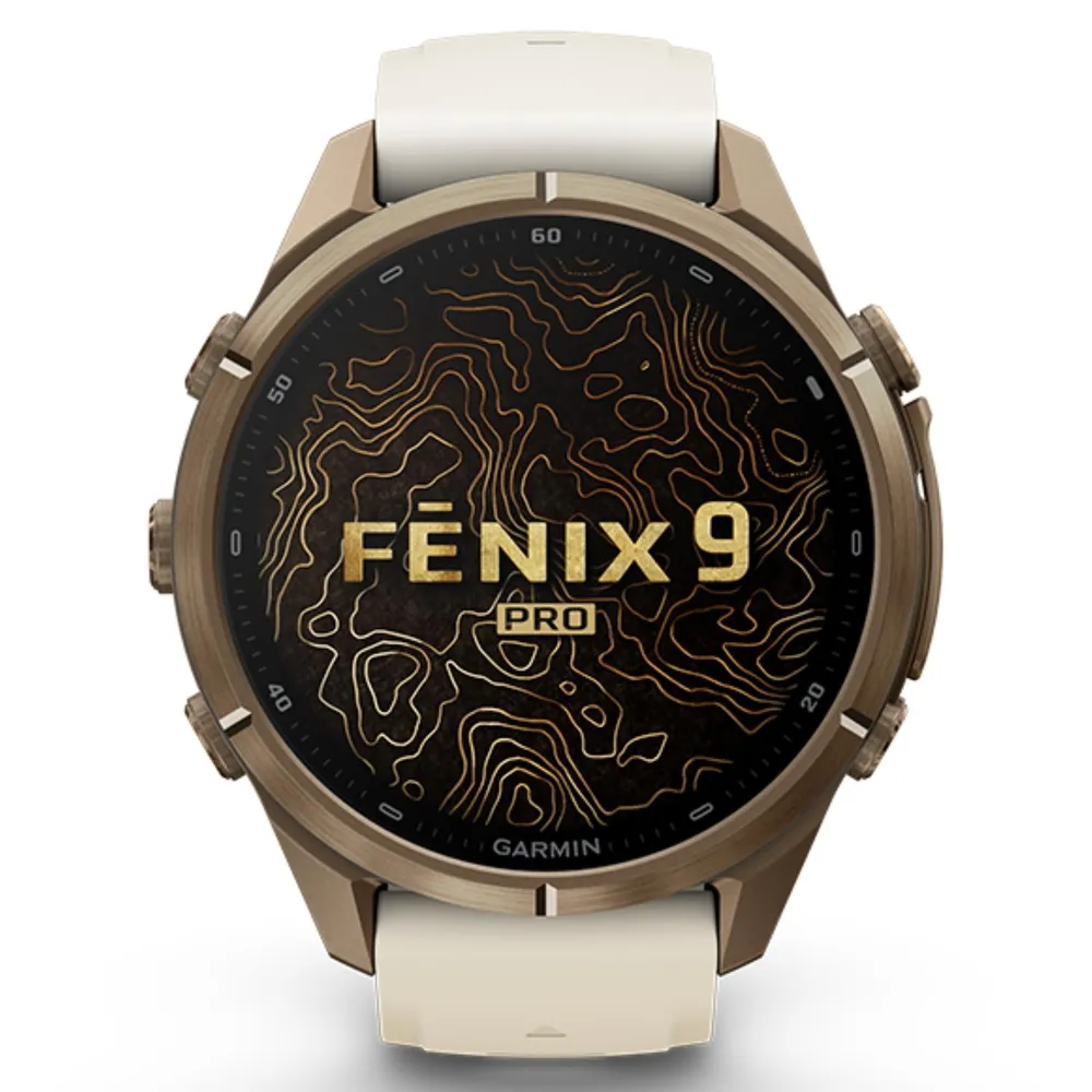 Smartwatch Fenix 9 Pro 43Mm Amoled Titanio Dorado Crema, foto 3
