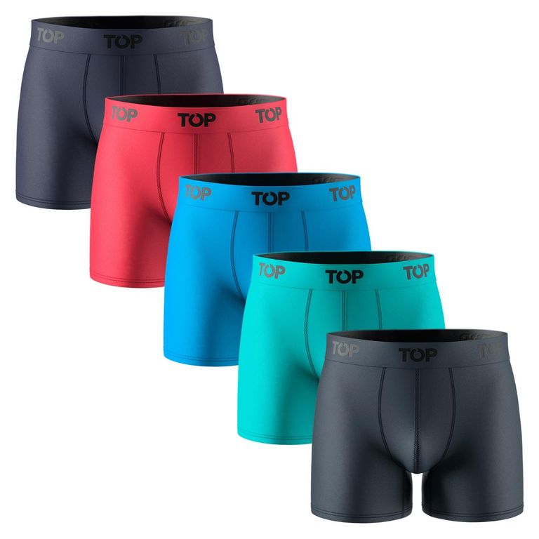 Pack De 3 Boxers Medio Microfibra Hombre