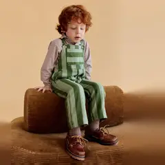 undefined - Jardinera Milo Raya Verde Bebé Unisex Bitrix Kids