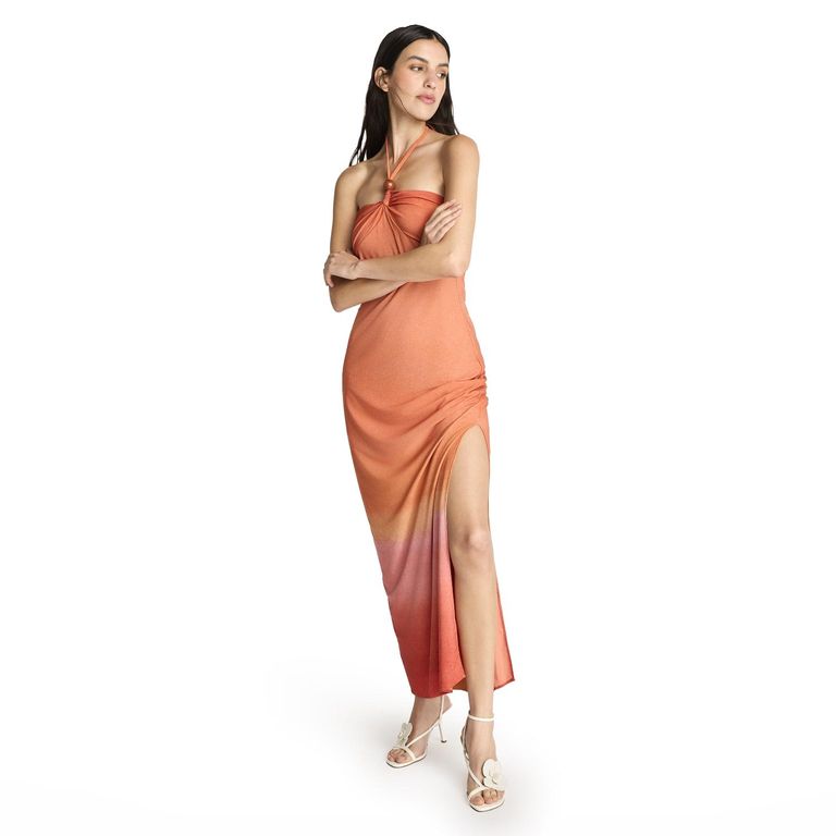 Vestido Bari Halter Mujer