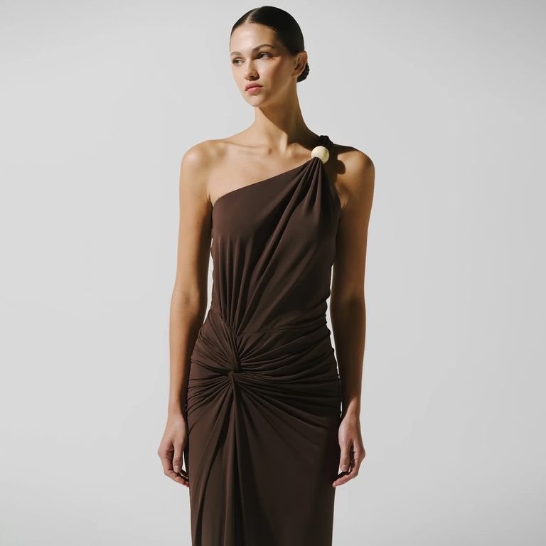 Vestido Canoa Mujer