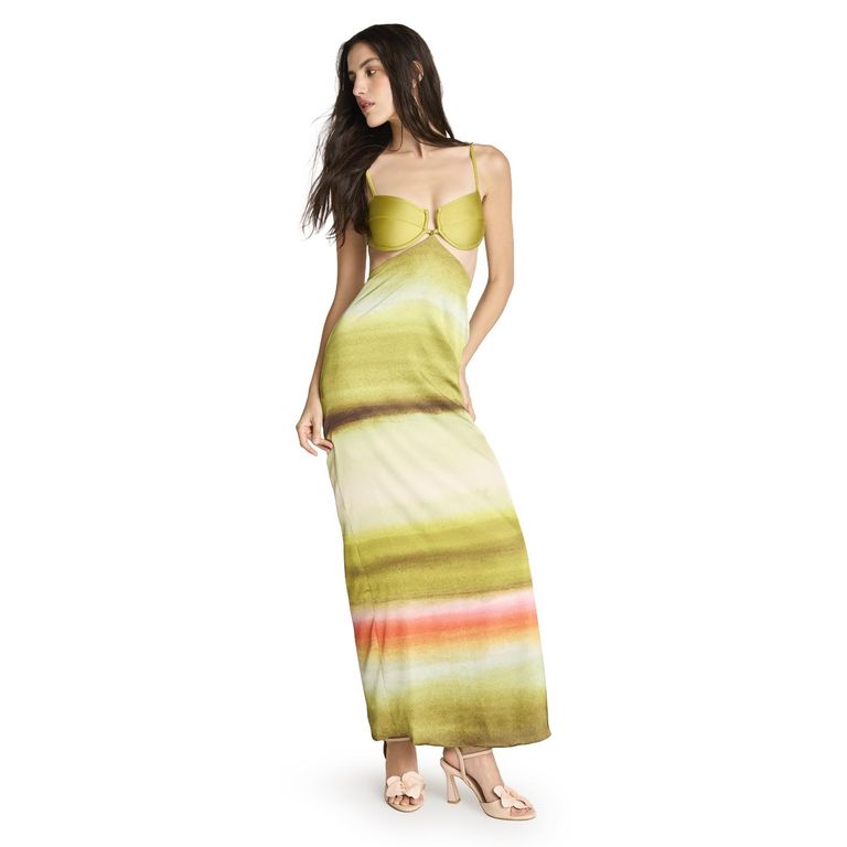 Vestido Cutout Kalina Algodón Mujer