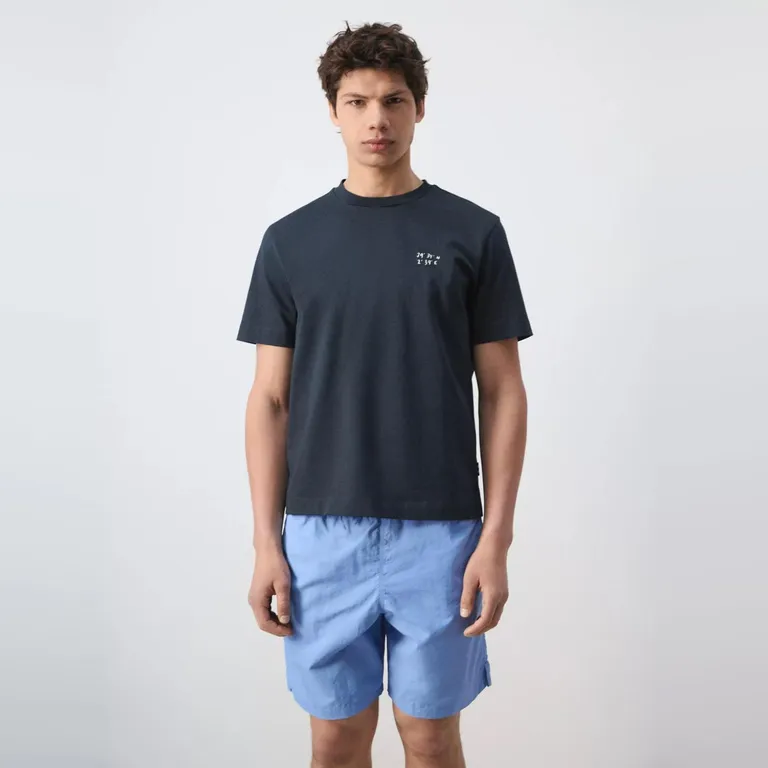 Polera 100% Algodón Estampada Hombre