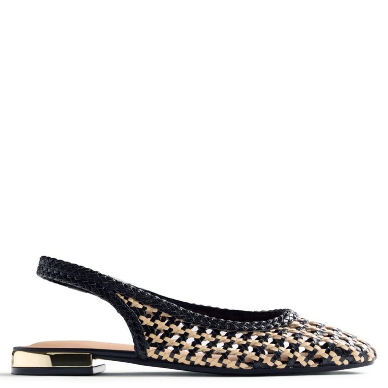 Zapato Casual Mujer Cuero Negro