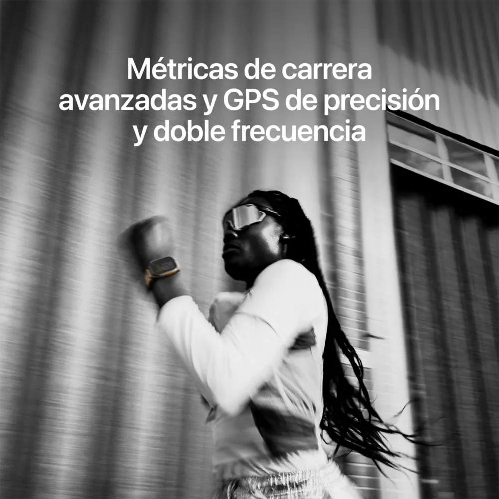 Watch Ultra 4 GPS + Cellular • Caja de titanio negro de 49 mm • Correa Ocean negro translúcido, foto 7