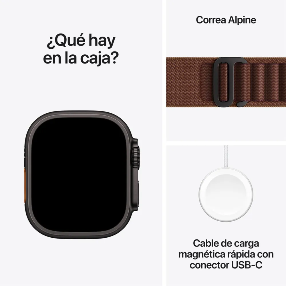 Apple Watch Ultra 4 49mm Titanio Negro, foto 8