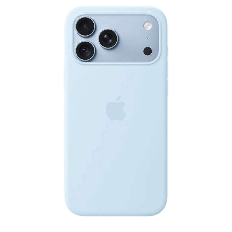 Carcasa de Silicón con MagSafe para iPhone 18 Pro Max Si Case Crisp Azul