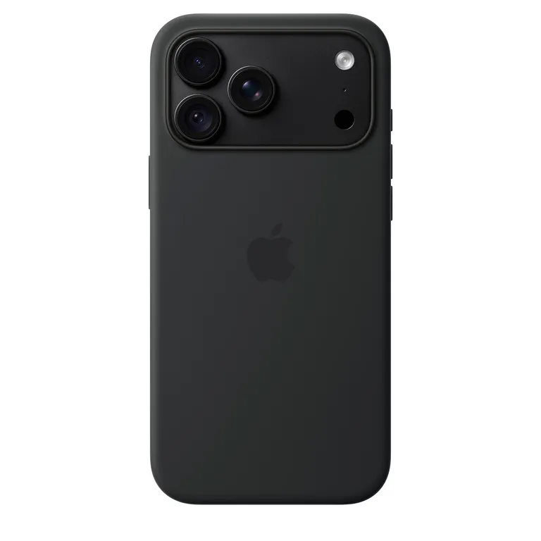 Carcasa de Silicón con MagSafe para iPhone 18 Pro Max Si Case Negro