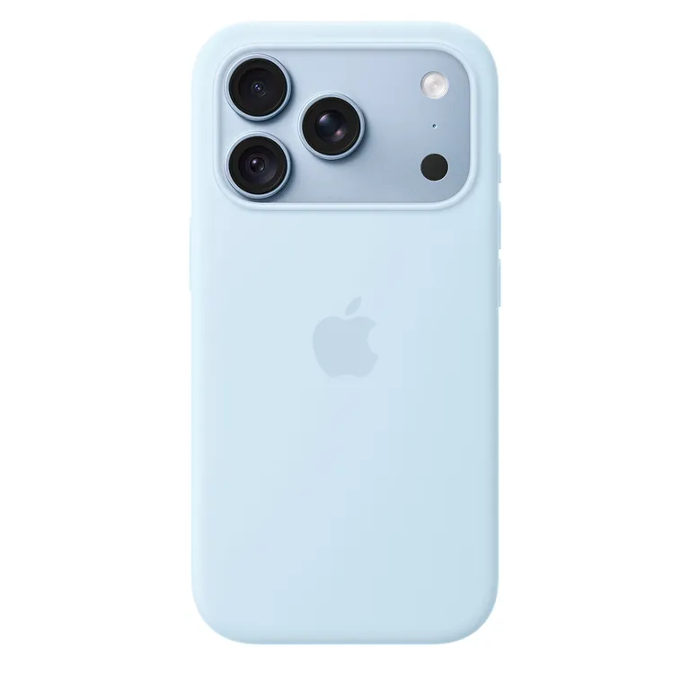 Carcasa de Silicón con MagSafe para iPhone 18 Pro Si Case Crisp Azul