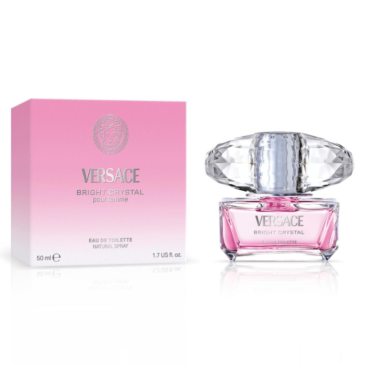 VERSACE - Perfume Mujer Bright Crystal EDT 50 Ml Versace