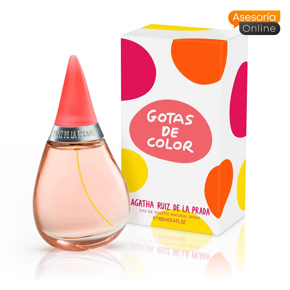 AGATHA RUIZ DE LA PRADA - Perfume Mujer New Gotas De Color EDT 100 Ml Agatha Ruiz De La Prada