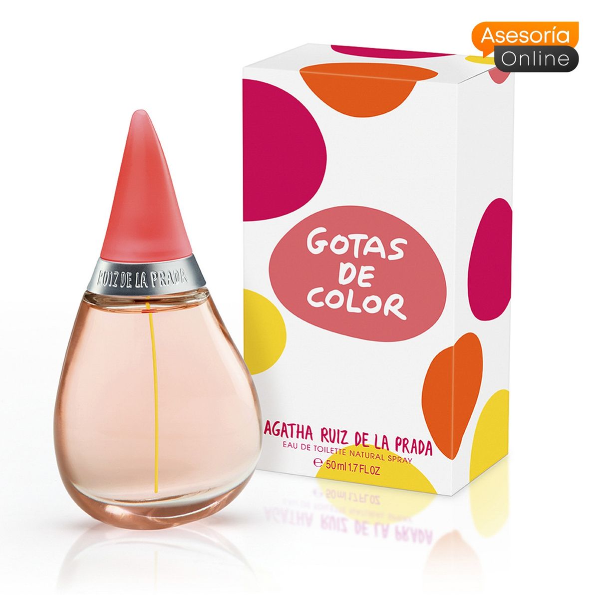 AGATHA RUIZ DE LA PRADA - Perfume Gotas de Color EDT 50 ml Agatha Ruiz De La Prada