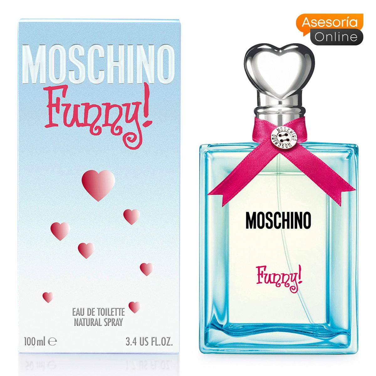 MOSCHINO - Perfume Mujer Funny EDT 100ml Moschino