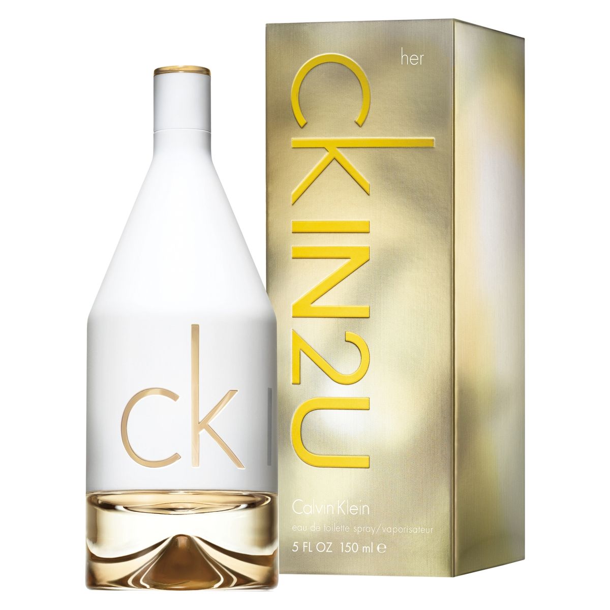 CALVIN KLEIN - Calvin Klein CK IN2U Eau De Toilette Para Mujer 150 Ml