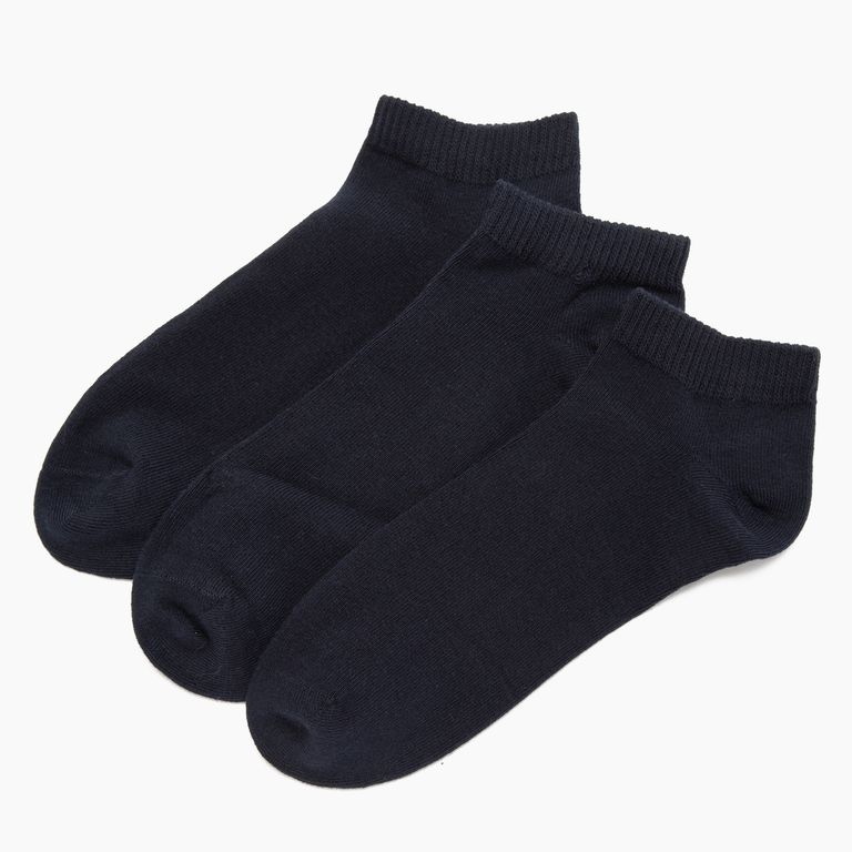 Calcetines De Vestir Hombre Pack De 3 Algodón