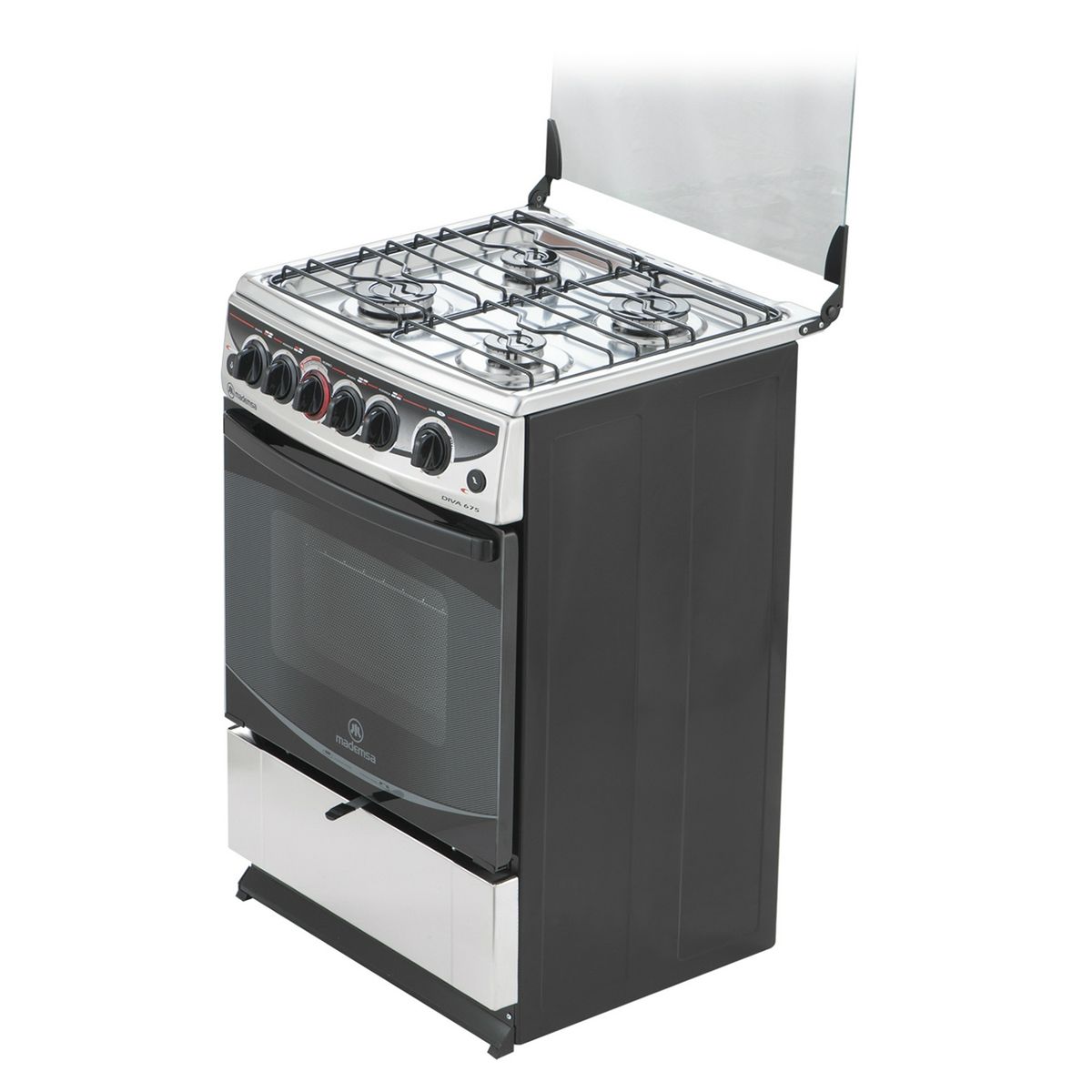 MADEMSA - Cocina 4 Quemadores Diva-675