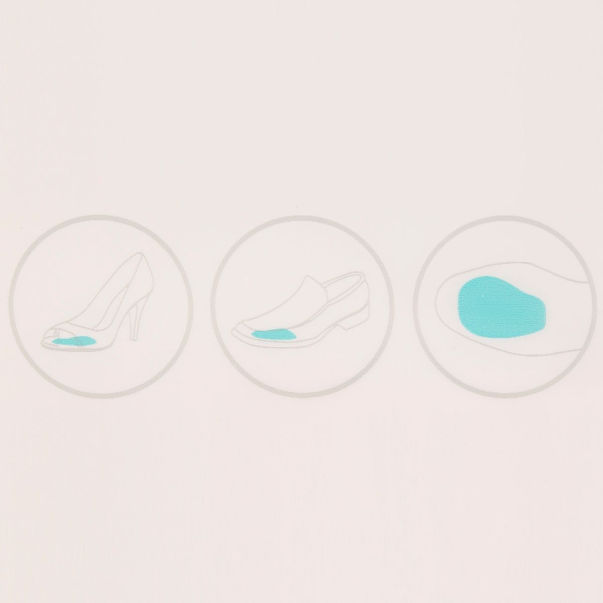 ALDO - Cojín de Empeine de Espuma Unisex Negro Aldo