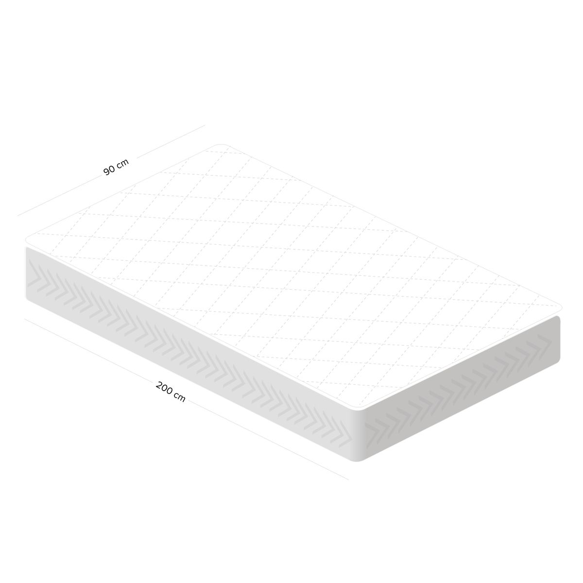 FLEX - Colchón 1 Plaza Flex Therapedic 90x200