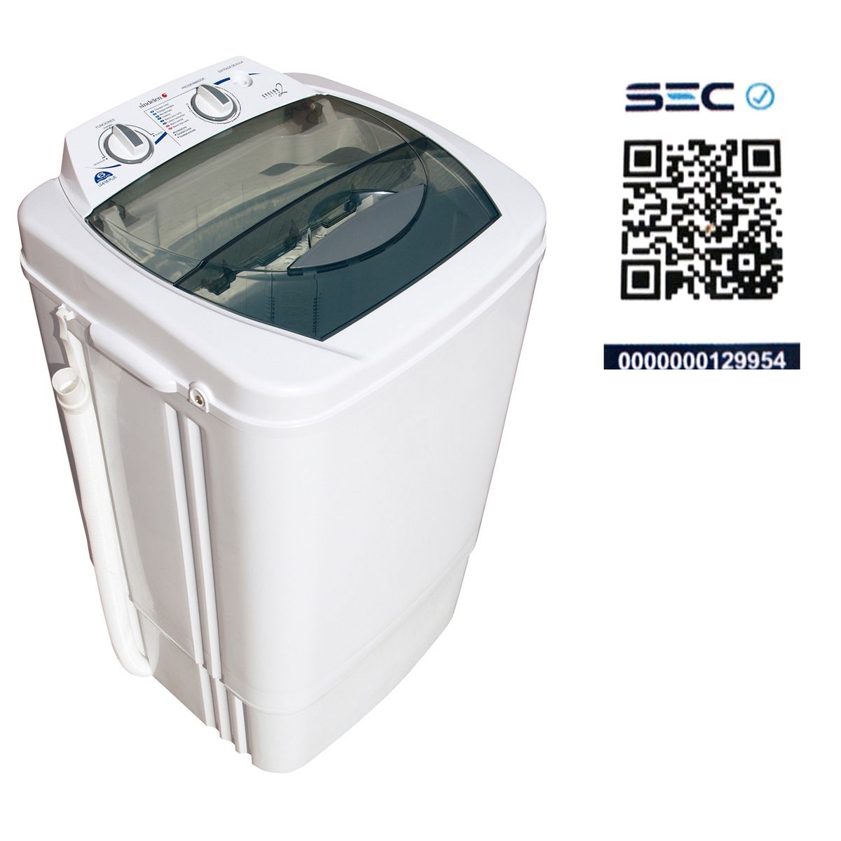 SINDELEN - Lavadora Semi-Automática Superior 6 Kg Ls 6100 Sindelen