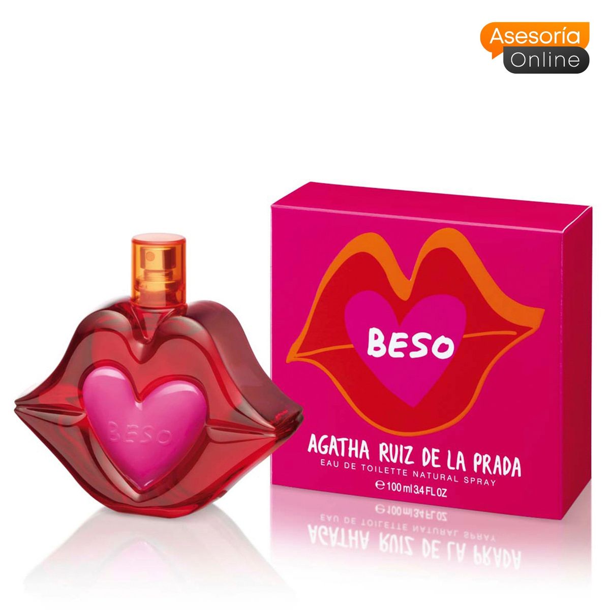 AGATHA RUIZ DE LA PRADA - Perfume Mujer Beso Edt 100 Ml Agatha Ruiz De La Prada