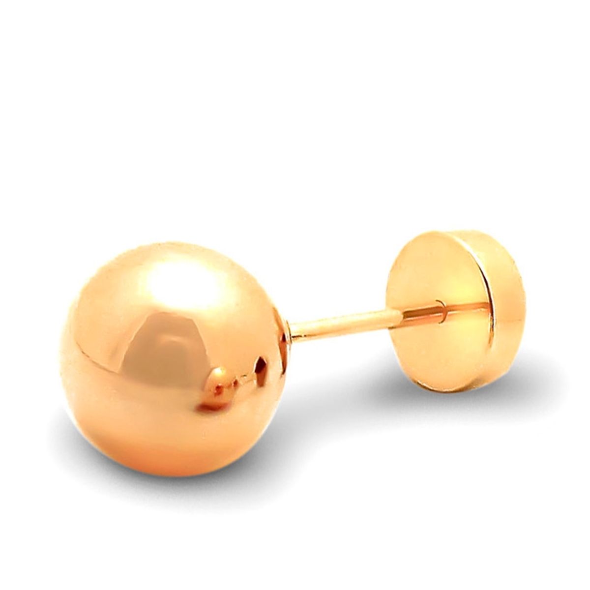 COGGIOLA - Aros Abridores Bolita 5mm Laminado Oro 18K