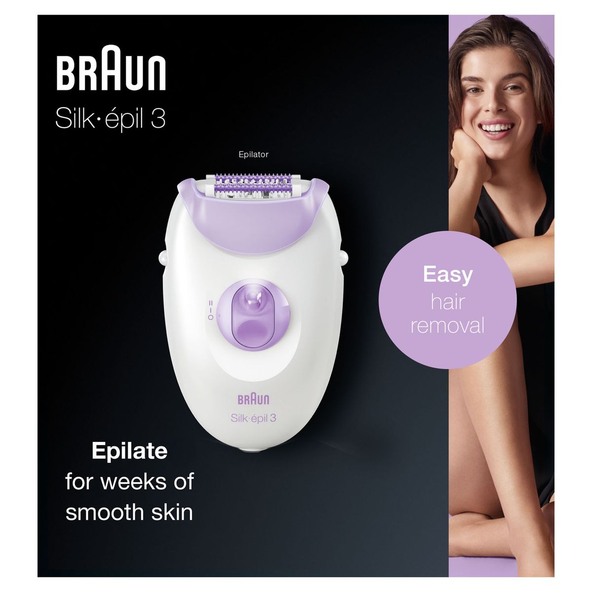 BRAUN - Depiladora de pinzas BRAUN SE3170