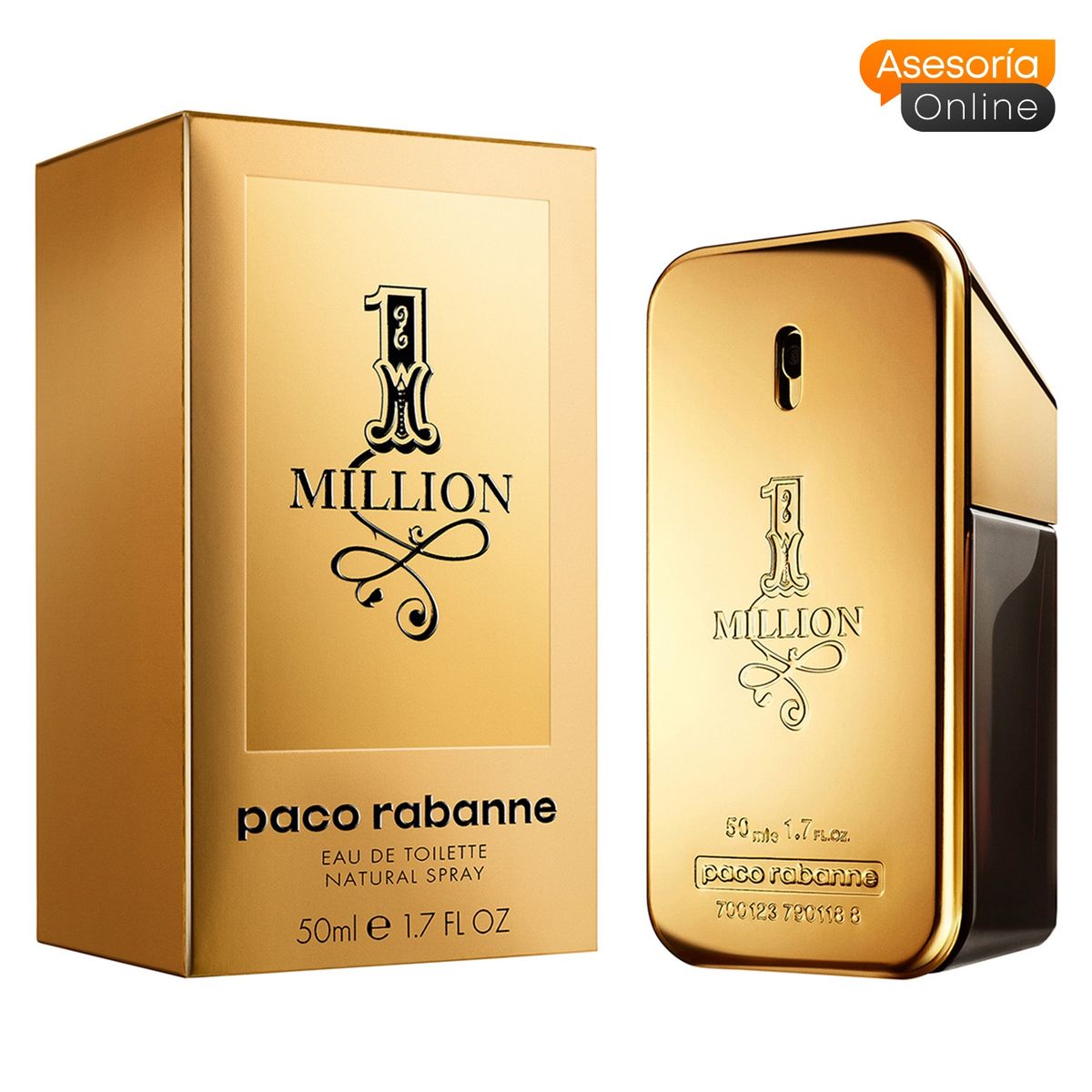 RABANNE - Perfume Hombre One Million Edt 50Ml Rabanne