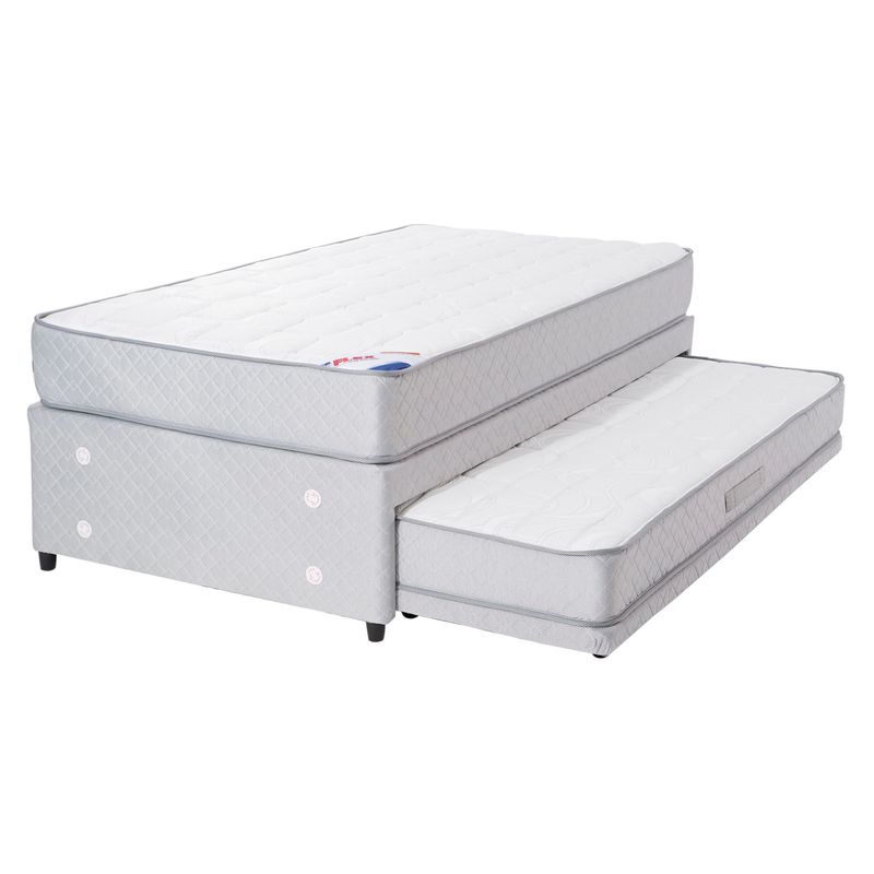 FLEX - Cama Nido Divan Flex Therapedic 1 Plaza 90x200 cm