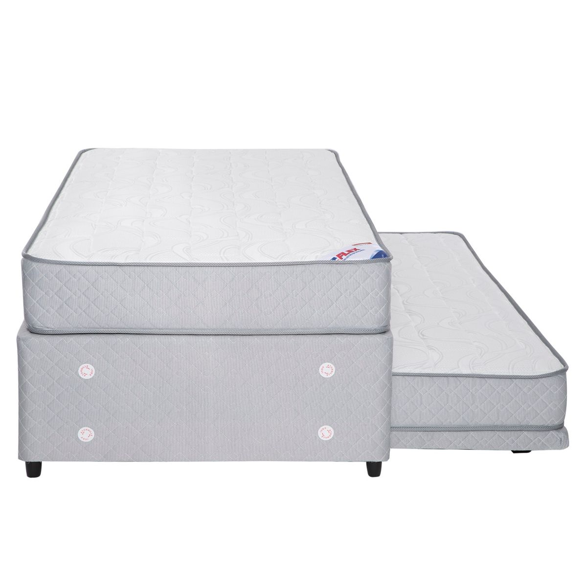 FLEX - Cama Nido Divan Flex Therapedic 1 Plaza 90x200 cm